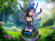 Load image into Gallery viewer, Enigmatic Scorpio Zodiac Fairy Figurine, Resin Mystical Astrology Collectible, Handcrafted Fantasy Decor, 9.5cm-OsirisTradingUK
