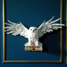 Load image into Gallery viewer, Magical Owl Wall Statue Hanging Fantasy Gothic Bird Ornament Collectible Decor
