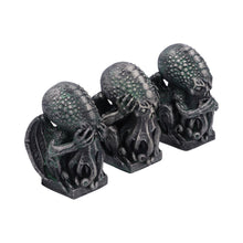 Load image into Gallery viewer, Nemesis Now Three Wise Cthulhu Gothic Figurines Fantasy Lovecraft Inspired Gift
