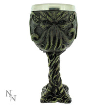 Load image into Gallery viewer, Cthulhu Goblet - Horror Resin Chalice Nemesis Now - Gothic Drinkware - Home Decor

