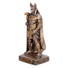 Load image into Gallery viewer, Small Anubis Egyptian God Mini Figurine Afterlife Deity Statue Mythology Decor
