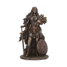 Load image into Gallery viewer, Sif Norse Goddess Bronze Figurine Mythological Viking Earth Mother Statue Decor
