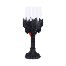 Load image into Gallery viewer, Dragon Goblet Gothic Fantasy Wine Glass Medieval Chalice Halloween Drinkware
