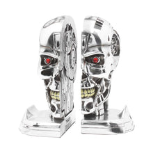 Laden Sie das Bild in den Galerie-Viewer, Official T2 Judgement Day Bookends T-800 Endoskeleton Figurines Movie Collectible
