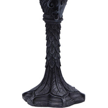 Load image into Gallery viewer, Fantasy Gothic Raven Chalice Goblet Skull Wing Design Drinkware Halloween Gift

