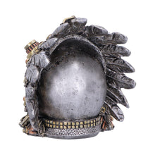 Load image into Gallery viewer, Steampunk Indian Skull Ornament Mechanical Feather Headdress Gothic Decor
