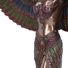 Load image into Gallery viewer, Isis Goddess Figurine Egyptian Magic Wisdom Motherhood Statue Winged decor

