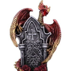 Fantasy Gothic Dragon Tealight Holder Ornament Majestic Statue Home Decor