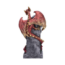 Load image into Gallery viewer, Fantasy Gothic Dragon Tealight Holder Ornament Majestic Statue Home Decor
