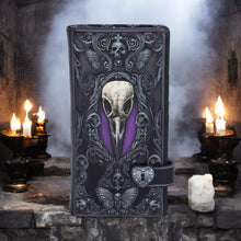Load image into Gallery viewer, Edgar Allan Poe Raven Purse - Nevermore Gothic Wallet Dark Fashion Accessory
