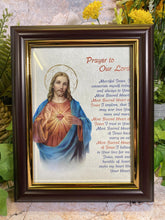 Load image into Gallery viewer, Sacred Heart of Jesus Laminated Picture Religious Wall Decor Catholic Gift-OsirisTradingUK
