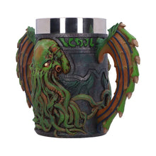 Load image into Gallery viewer, Cthulhu Gothic Fantasy Drinking Tankard Halloween Mythical Horror Art Decor Gift
