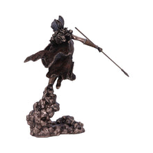 Load image into Gallery viewer, Bronze Norse Valkyrie Warrior Figurine Female Viking Goddess Mythology Statue
