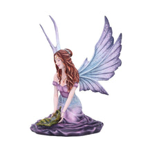 Load image into Gallery viewer, Enchanted Fairy Figurine  Mystical Statue Elegant Fantasy Ornament Home Decor
