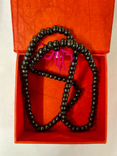 Load image into Gallery viewer, Authentic Rosewood Buddhist Prayer Mala Beads - 108 Handcrafted Polished Beads for Meditation with Elegant Gift Box and Friendship Knot
