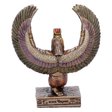 Load image into Gallery viewer, Small Isis Goddess of Magic Figurine Egyptian Mythology Winged Collectible Decor
