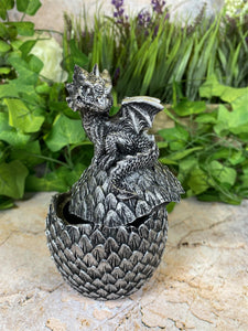 Dragon Trinket Box Figurine | Mystical Resin Storage | Fantasy Decorative Box | Mythical Creature Keepsake | Boxed Dragon Statue