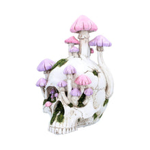 Load image into Gallery viewer, Fantasy Skull Sculpture Mushroom Garden Ornament Gothic Decorative Display
