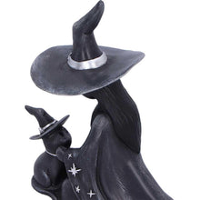 Load image into Gallery viewer, Little Souls Twilight Witch Figurine Gothic Girl Cat Moon Magic Ornament Decor
