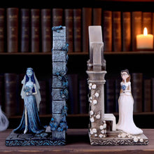 Load image into Gallery viewer, Corpse Bride Emily &amp; Victoria Bookends Official  Collectible Statues Gothic Horror
