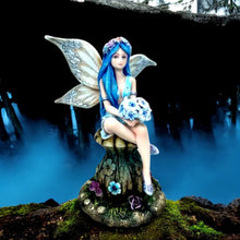 Load image into Gallery viewer, Bryony Fairy Figurine 17.5cm - Hand-Painted Nature Fairy Ornament with Detachable Wings
