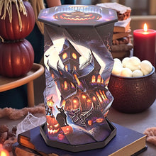 Load image into Gallery viewer, Pumpkin Manor Foldable LED Lamp Halloween Haunted House Light Home Decor
