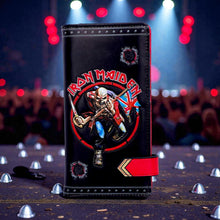 Load image into Gallery viewer, Iron Maiden Eddie Trooper Embossed Wallet Purse Metal Band Gift Merchandise
