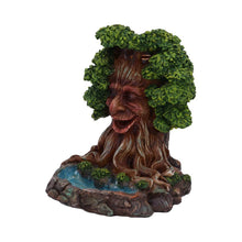 Load image into Gallery viewer, Mystical Tree Spirit Incense Holder Green Man Backflow Burner Gothic Decor Statue
