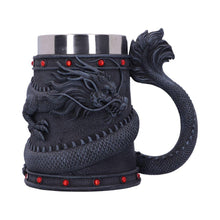 Load image into Gallery viewer, Mythical Gothic Dragon Tankard Fantasy Mug Medieval Viking Drinkware Decor Gift
