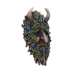 Mystical Tree Spirit Plaque Nature Woodland Horned Tree Spirit Pagan Wall Art
