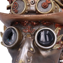 Load image into Gallery viewer, Steampunk Plague Doctor Figurine Victorian Gothic Decor Horror Collectible Bust Art
