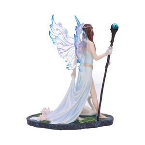 Fairy Queen Figurine - Mystical Resin Fantasy Statue Ornament 23cm Decor