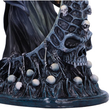 Load image into Gallery viewer, Gothic Ferryman Grim Reaper Figurine | Dark Fantasy Skeleton Boat Ornament | Horror Decor
