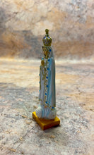 Load image into Gallery viewer, Resin Our Lady of Fatima Statue - 10cm Blessed Virgin Mary Figurine, Spiritual Decor, Religious Gift, Christian Ornament

