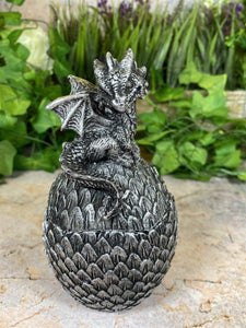 Dragon Trinket Box Figurine | Mystical Resin Storage | Fantasy Decorative Box | Mythical Creature Keepsake | Boxed Dragon Statue-OsirisTradingUK