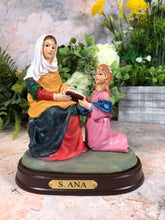 Load image into Gallery viewer, Saint Anne Hand Crafted Resin Statue Catholic Saint Sculpture Religious Santa Ana Ornament Figurine-OsirisTradingUK
