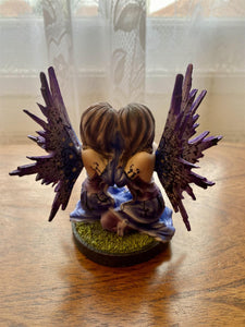 Enchanting Zodiac Fairy Figurine - Gemini Mystique Resin Statue, Celestial Twin Spirits Decor - Astrological Gift-OsirisTradingUK