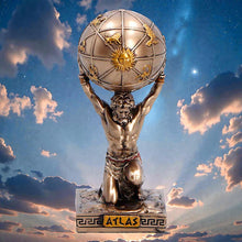 Load image into Gallery viewer, Atlas Titan Mini Figurine Greek Mythology Statue Sky Bearer Ornament Art Decor
