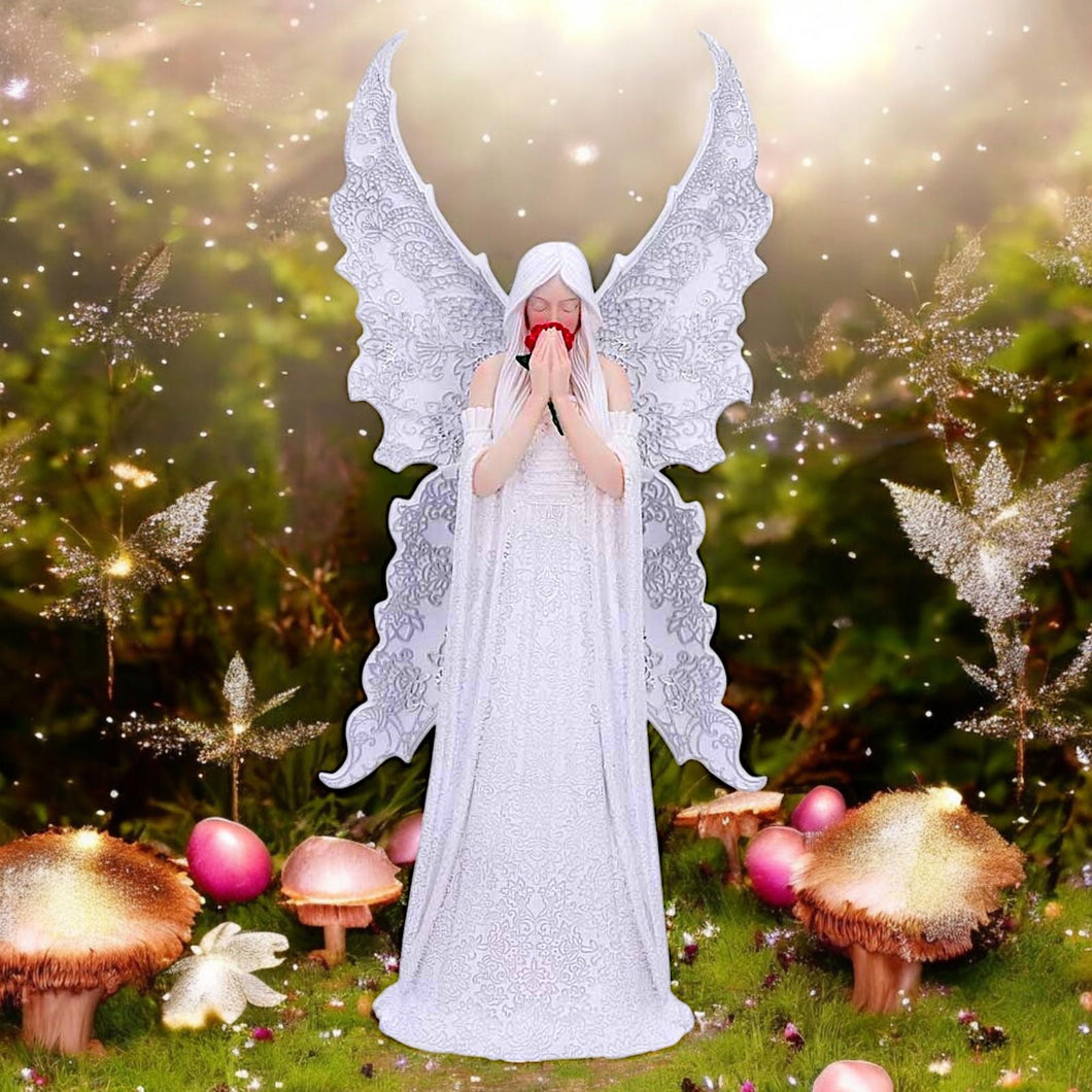 Anne Stokes Angel Figurine Only Love Remains Fantasy Statue Home Ornament gift
