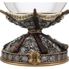 Load image into Gallery viewer, Wizarding World Harry Potter Crystal Ball &amp; Wand Stand Witchcraft Divination Art
