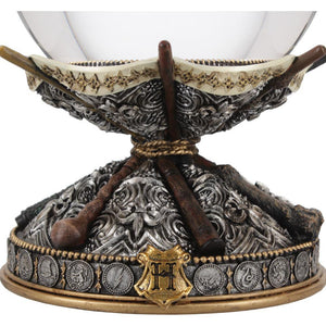 Wizarding World Harry Potter Crystal Ball & Wand Stand Witchcraft Divination Art
