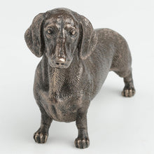 Laden Sie das Bild in den Galerie-Viewer, Dachshund Ornament Sausage Dog Figure Collectible Home Decor Pet Statue
