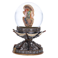 Load image into Gallery viewer, Harry Potter Wand Snow Globe 16.5cm - Officially Licensed Collectible with Hogwarts Crest

