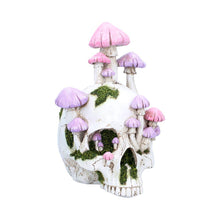Load image into Gallery viewer, Fantasy Skull Sculpture Mushroom Garden Ornament Gothic Decorative Display
