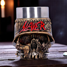 Load image into Gallery viewer, Licensed Slayer Skull Logo Shot Glass Heavy Metal Collectible Rock Band Merch
