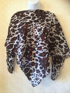 Beautiful Ladies Animal Print 100% Rayon Scarf-OsirisTradingUK