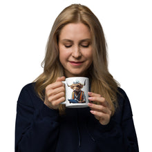 Load image into Gallery viewer, Highland Cow Engineer Mug – 11oz Fun Animal-Themed Coffee Cup for Engineers and Cow Lovers
