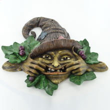 Load image into Gallery viewer, Witch Wall Plaque Garden Ornament Wiccan Pagan Decor Sculpture-OsirisTradingUK
