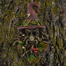 Laden Sie das Bild in den Galerie-Viewer, Baum Gesicht Ent Zauberer Wand Plaque Fantasy Garten Ornament Home Dekoration Figur
