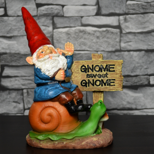 Sweet Gnome Garden Ornament Mythical Statue Lawn Decoration Ornament-OsirisTradingUK